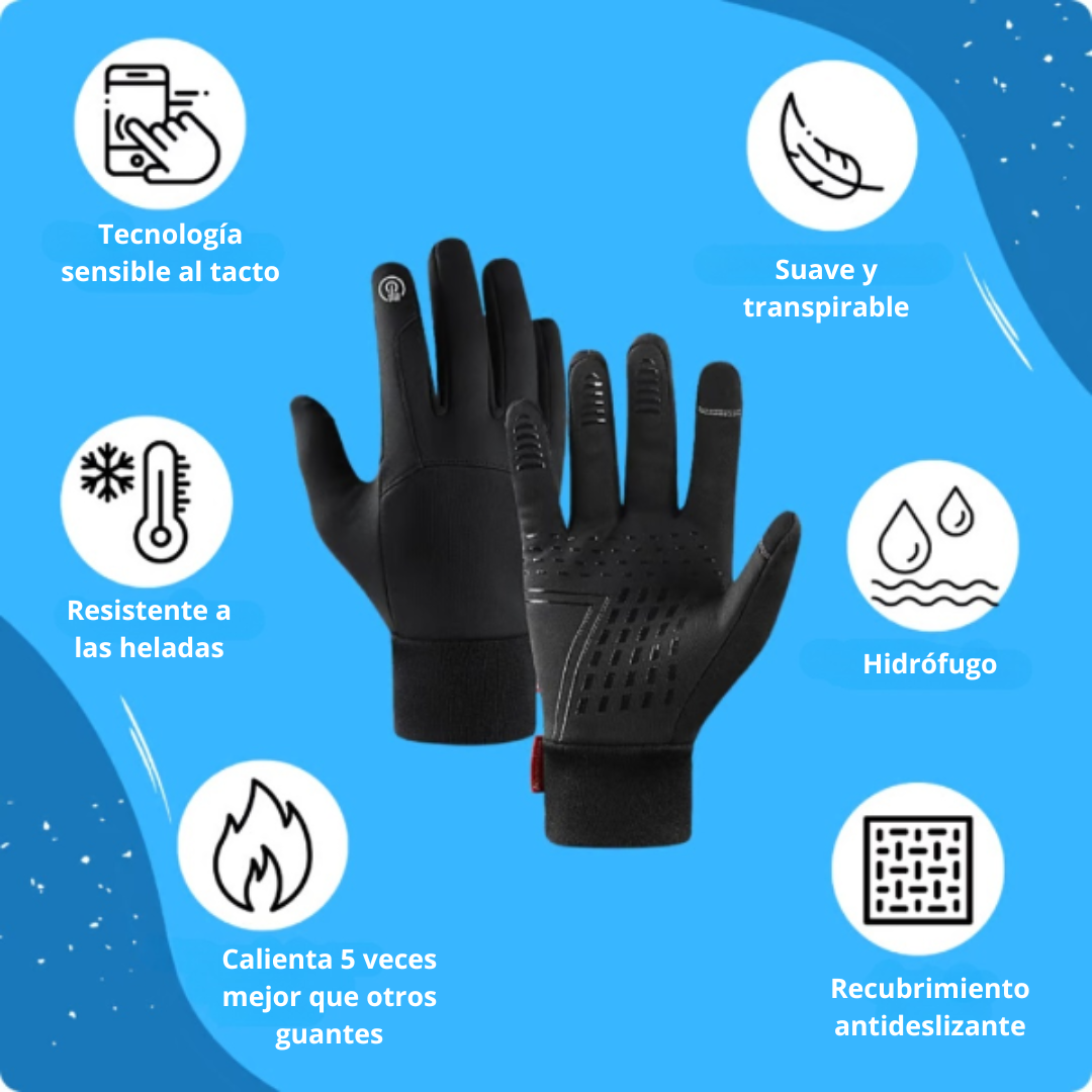 Guantes térmicos impermeables