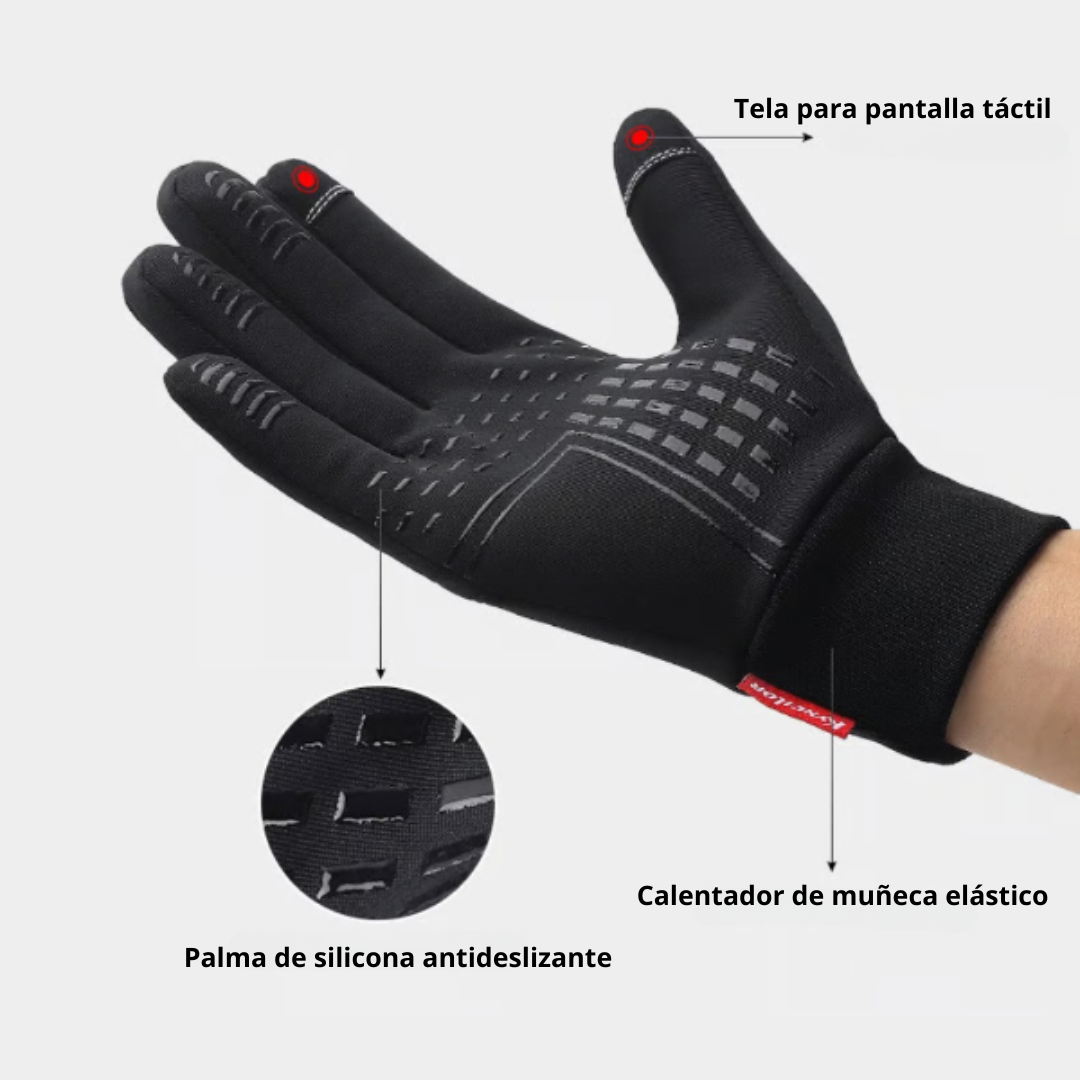 Guantes térmicos impermeables